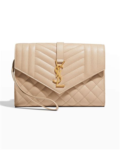 ysl clutch bag saweetie|ysl monogram clutch.